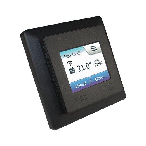 Терморегулятор програмований Comfort Heat Touch Wi-Fi Чорний