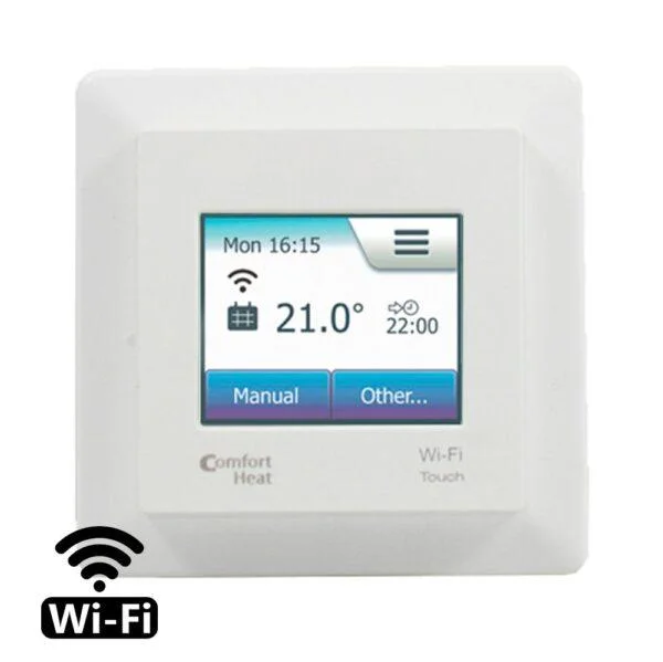 comfort heat touch wifi Терморегулятор програмований Comfort Heat Touch Wi-Fi Білий