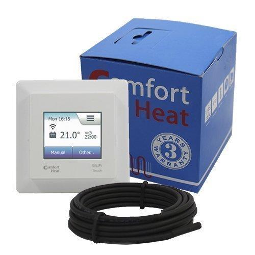 Терморегулятор програмований Comfort Heat Touch Wi-Fi Білий